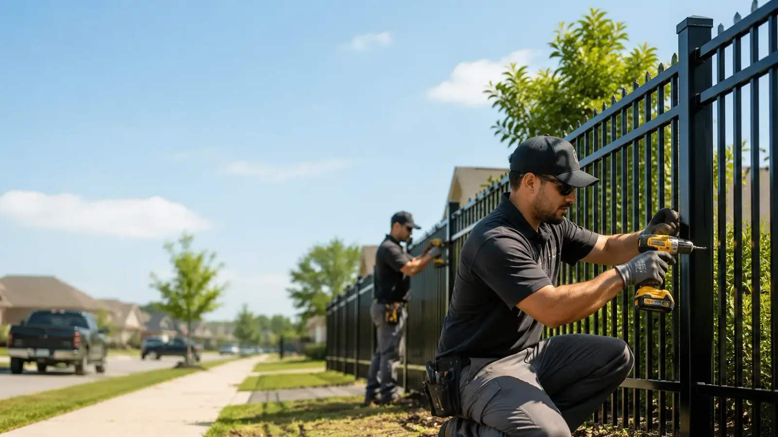 Metal Fence Installation in Cordova, TN